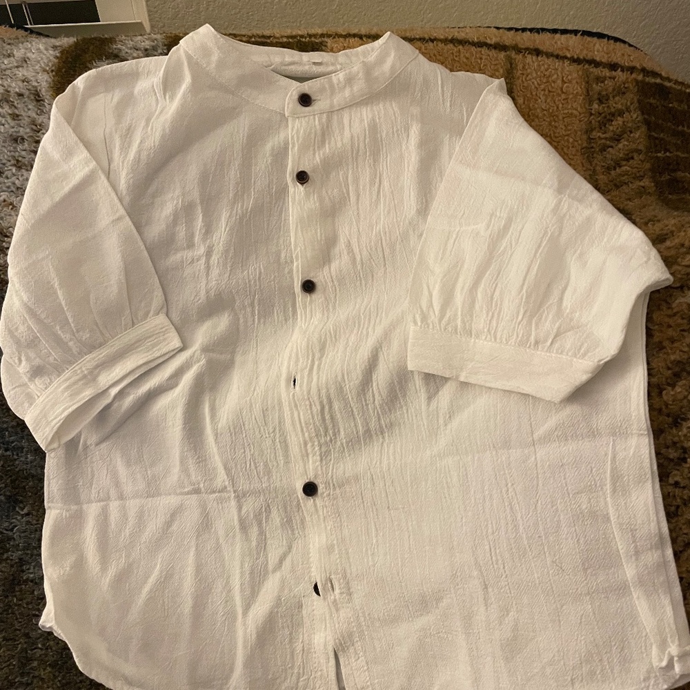 NWOTwhite linen size small